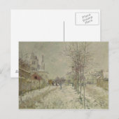 Claude Monet | Sneeuweffect Briefkaart (Voorkant / Achterkant)