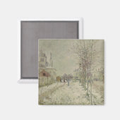 Claude Monet | Sneeuweffect Magneet (Voorkant / Achterkant)