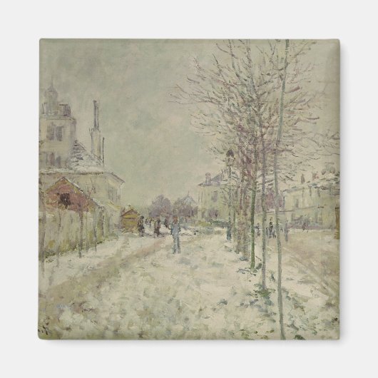 Claude Monet | Sneeuweffect Magneet (Voorkant)