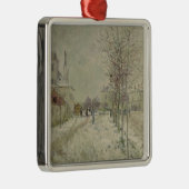 Claude Monet | Sneeuweffect Metalen Ornament (Rechts)