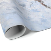 Claude Monet - Sneeuwlandschap bij Argenteuil Cadeaupapier (Rol Hoek)