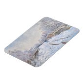 Claude Monet - Sneeuwlandschap bij Argenteuil Magneet (Linkerzijde)