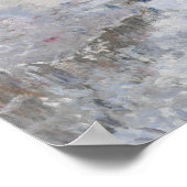 Claude Monet - Sneeuwlandschap bij Argenteuil Poster (Hoek)
