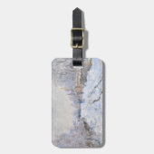 Claude Monet - Snow Scene bij Argenteuil Hanging Bagagelabel (Voorkant verticaal)