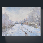 Claude Monet - Snow Scene in Argenteuil<br><div class="desc">Sneeuwscène in Argenteuil / Rue sous la neige,  Argenteuil - Claude Monet,  1875</div>
