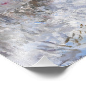 Claude Monet - Snow Scene in Argenteuil Foto Afdruk (Hoek)