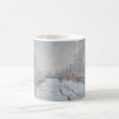 Claude Monet - Snow Scene in Argenteuil Koffiemok (Center)