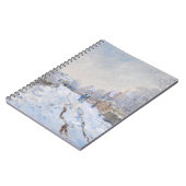 Claude Monet - Snow Scene in Argenteuil Notitieboek (Linkerzijde)