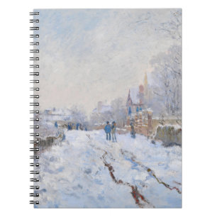 Claude Monet - Snow Scene in Argenteuil Notitieboek