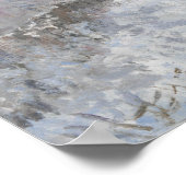 Claude Monet - Snow Scene in Argenteuil Poster (Hoek)