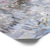 Claude Monet - Snow Scene in Argenteuil Poster (Hoek)