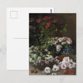 Claude Monet Spring Flowers Briefkaart (Voorkant / Achterkant)