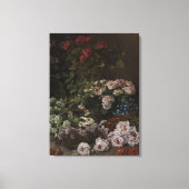  Claude Monet Spring Flowers Canvas Afdruk (Voorkant)