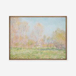 Claude Monet Spring in Giverny Schilderkunst Print