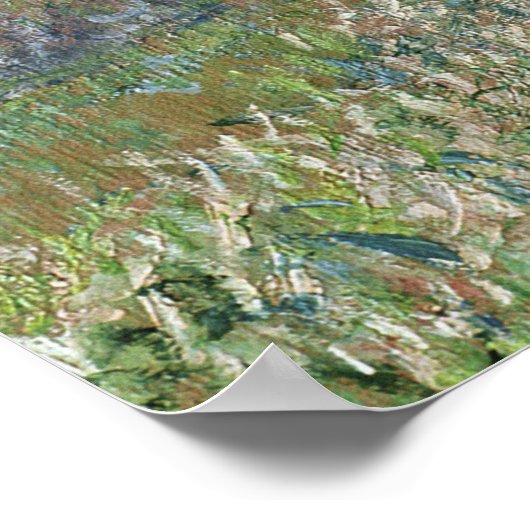 Claude Monet - Spring Poster (Hoek)