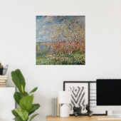 Claude Monet - Spring Poster (Thuiskantoor)