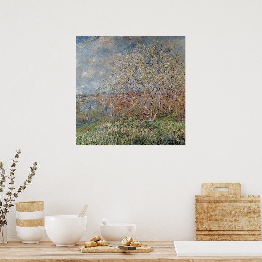 Claude Monet - Spring Poster (Keuken)