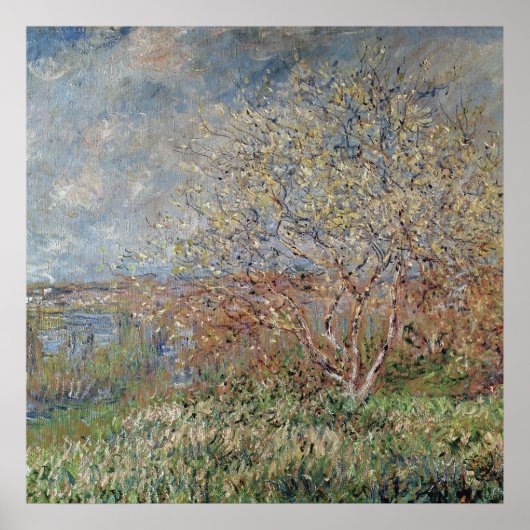Claude Monet - Spring Poster (Voorkant)