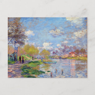 Claude Monet Spring van de Seine Briefkaart