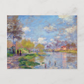 Claude Monet Spring van de Seine Briefkaart (Voorkant)