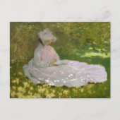 Claude Monet - Springtime Briefkaart (Voorkant)
