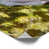 Claude Monet Springtime Impressionisme Painting Poster (Hoek)