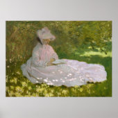 Claude Monet - Springtime Poster (Voorkant)
