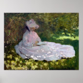 Claude Monet Springtime Poster (Voorkant)