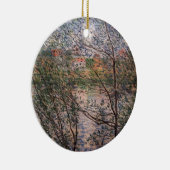 Claude Monet - Springtime via bijkantoren Keramisch Ornament (Rechts)