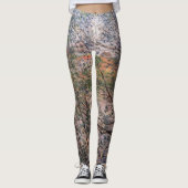 Claude Monet - Springtime via bijkantoren Leggings (Voorkant)