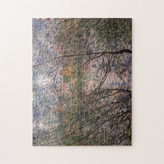 Claude Monet - Springtime via bijkantoren Legpuzzel (Verticaal)