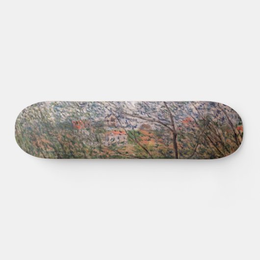 Claude Monet - Springtime via bijkantoren Persoonlijk Skateboard (Horizontaal)