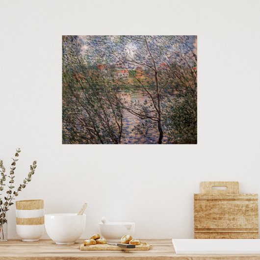 Claude Monet - Springtime via bijkantoren Poster (Keuken)