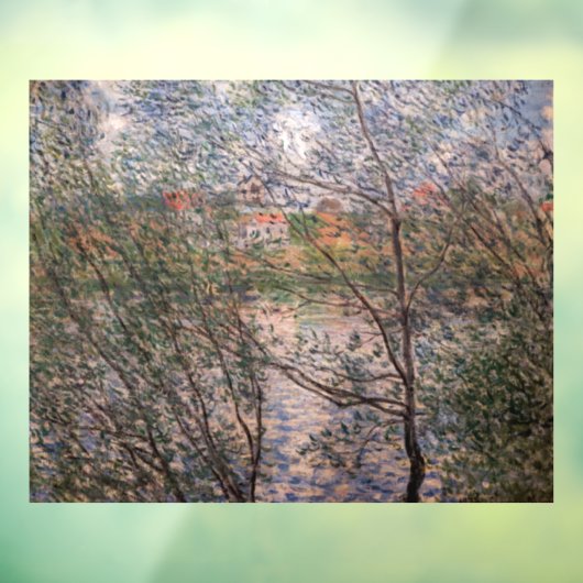 Claude Monet - Springtime via bijkantoren Raamsticker (Vel 3)
