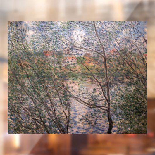 Claude Monet - Springtime via bijkantoren Raamsticker (Vel 2)
