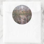 Claude Monet - Springtime via bijkantoren Ronde Sticker (Tas)