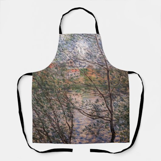 Claude Monet - Springtime via bijkantoren Schort (Voorkant)