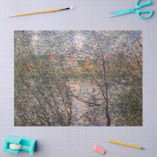 Claude Monet - Springtime via bijkantoren Tissuepapier (Craft)