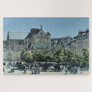 Claude Monet St. Germain l'Auxerrois Legpuzzel