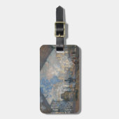 Claude Monet - St. Lazare Station buiten uitzicht Bagagelabel (Voorkant verticaal)