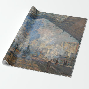 Claude Monet - St. Lazare Station buiten uitzicht Cadeaupapier