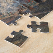 Claude Monet - St. Lazare Station buiten uitzicht Legpuzzel (Zijkant)