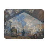 Claude Monet - St. Lazare Station buiten uitzicht Magneet (Horizontaal)