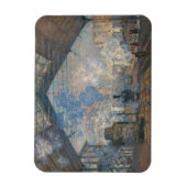 Claude Monet - St. Lazare Station buiten uitzicht Magneet (Verticaal)