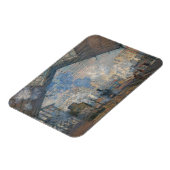 Claude Monet - St. Lazare Station buiten uitzicht Magneet (Linkerzijde)