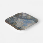 Claude Monet - St. Lazare Station buiten uitzicht Papieren Bordje (Gebogen)