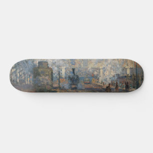 Claude Monet - St. Lazare Station buiten uitzicht Persoonlijk Skateboard