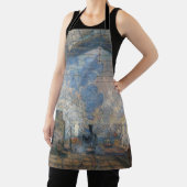 Claude Monet - St. Lazare Station buiten uitzicht Schort (Insitu)