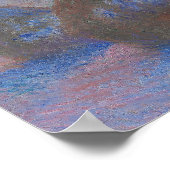 Claude Monet - Stacks of Wheat - Sunset, Snow Poster (Hoek)
