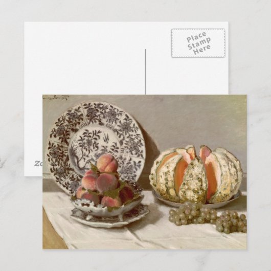 Claude Monet | Stilleven, 1872 Briefkaart (Voorkant / Achterkant)